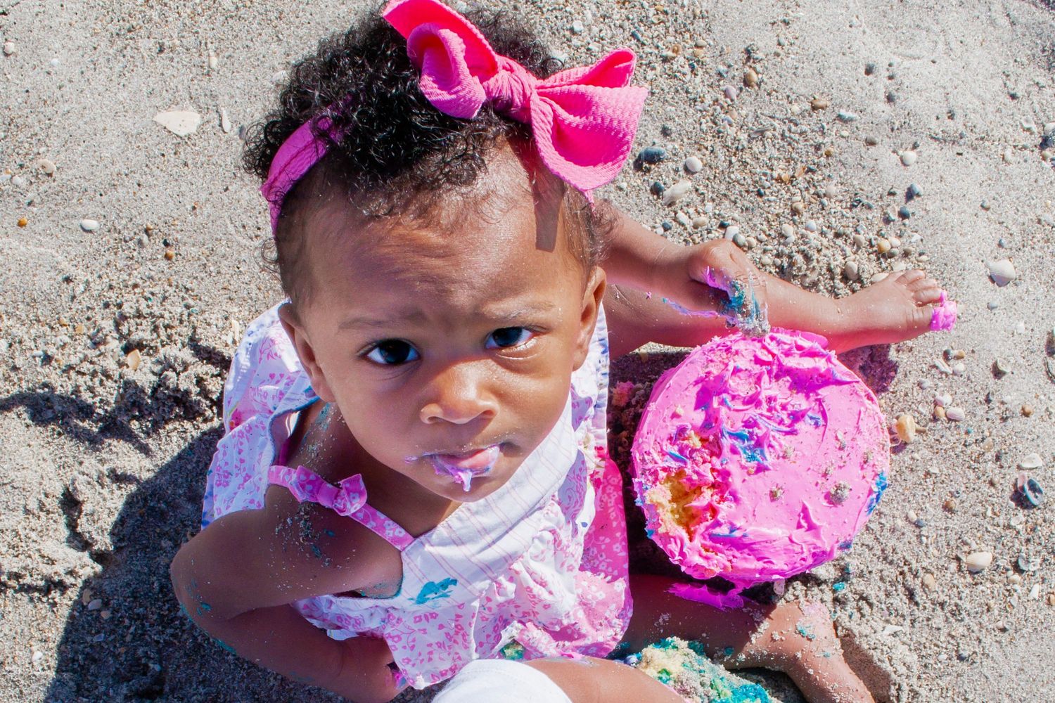 Cake Smash Salty Babies Photography Brevard County Florida