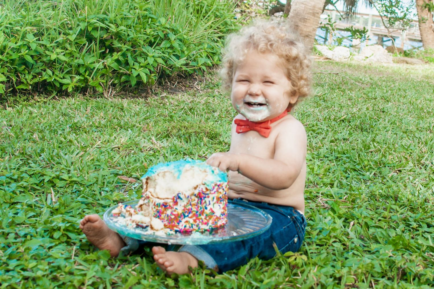 Smash Cake Salty Babies Photography Brevard County Florida