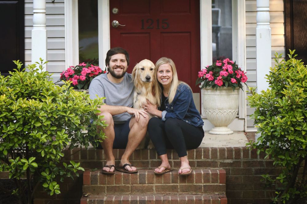 Front steps project