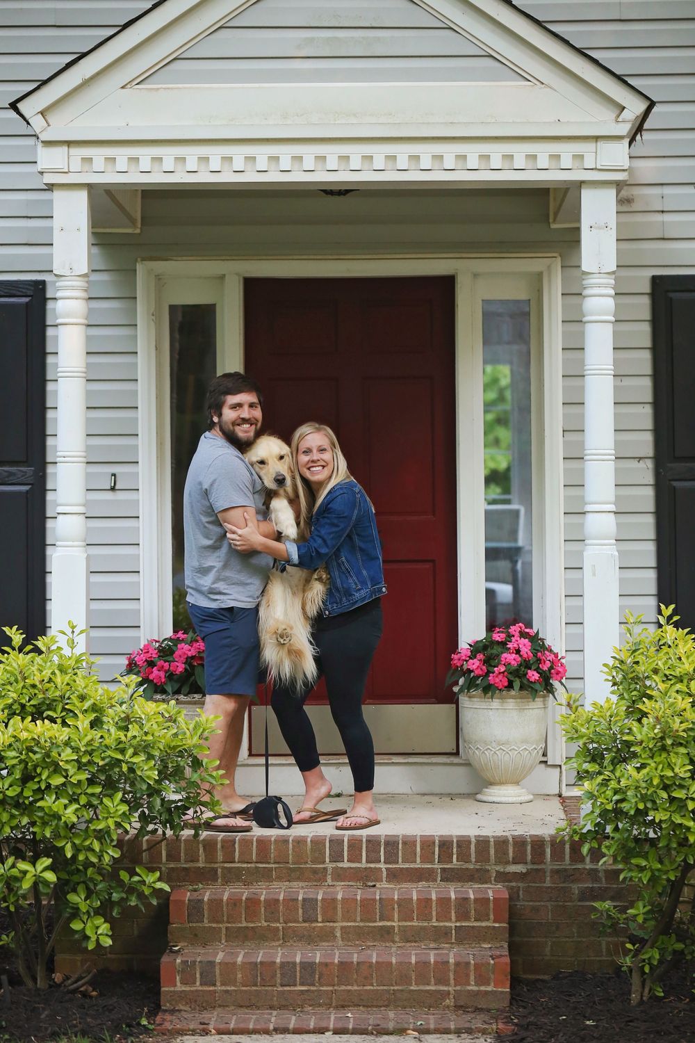 Front steps project