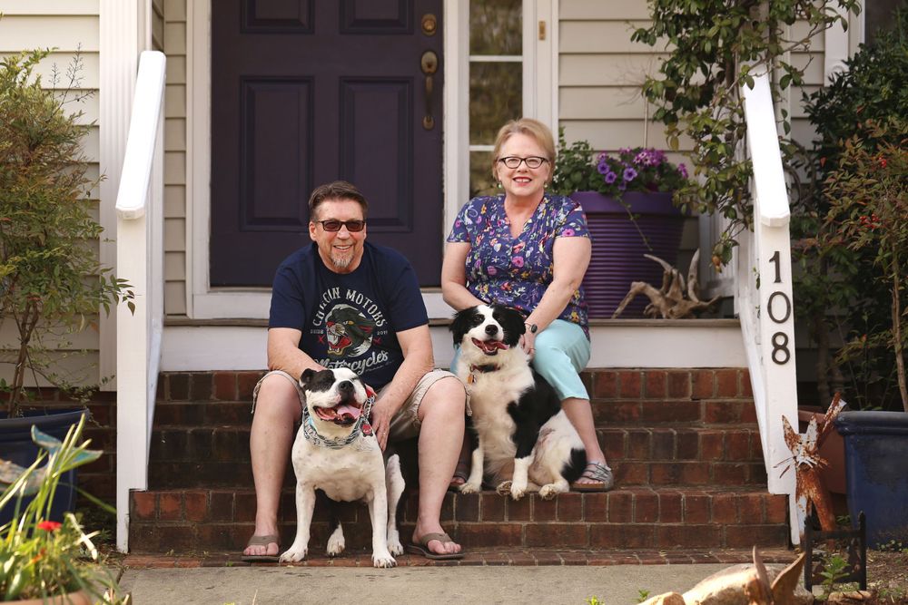 Front steps project