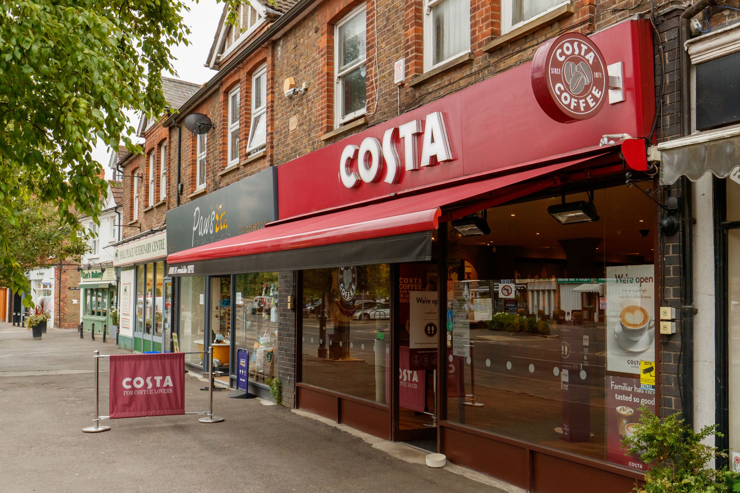 Costa Coffee shop