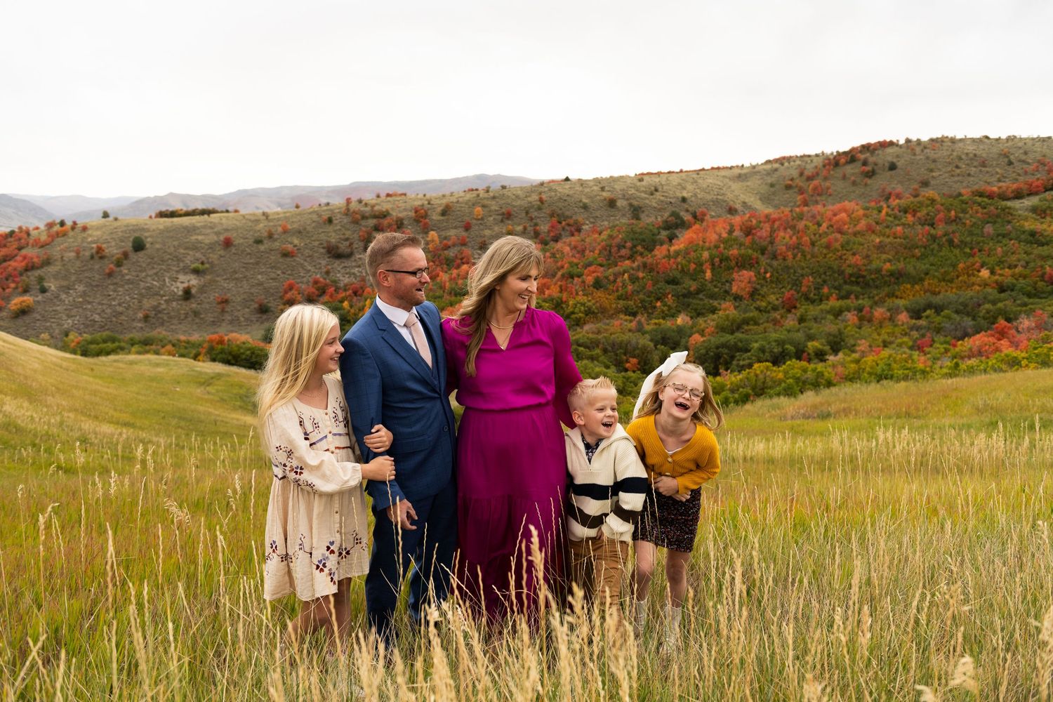 Snowbasin Utah family photo