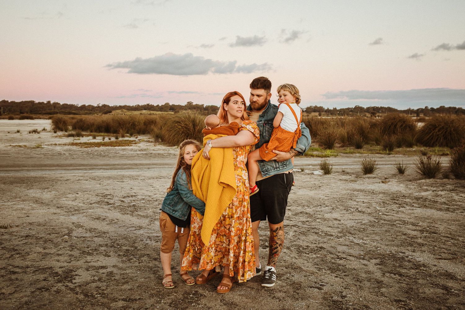 Family photography at the Salt Lakes
