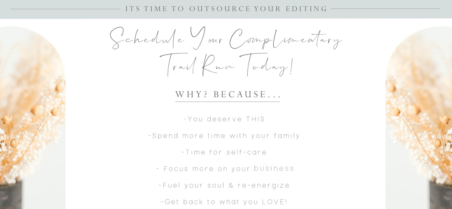 Wedding pricing guide template with delicate watercolor design elements in peach and gray.