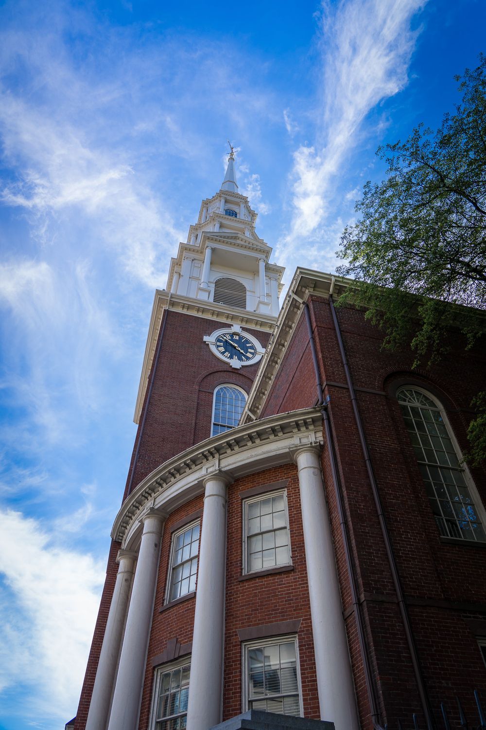 Park Street Church in Boston, Massachusetts