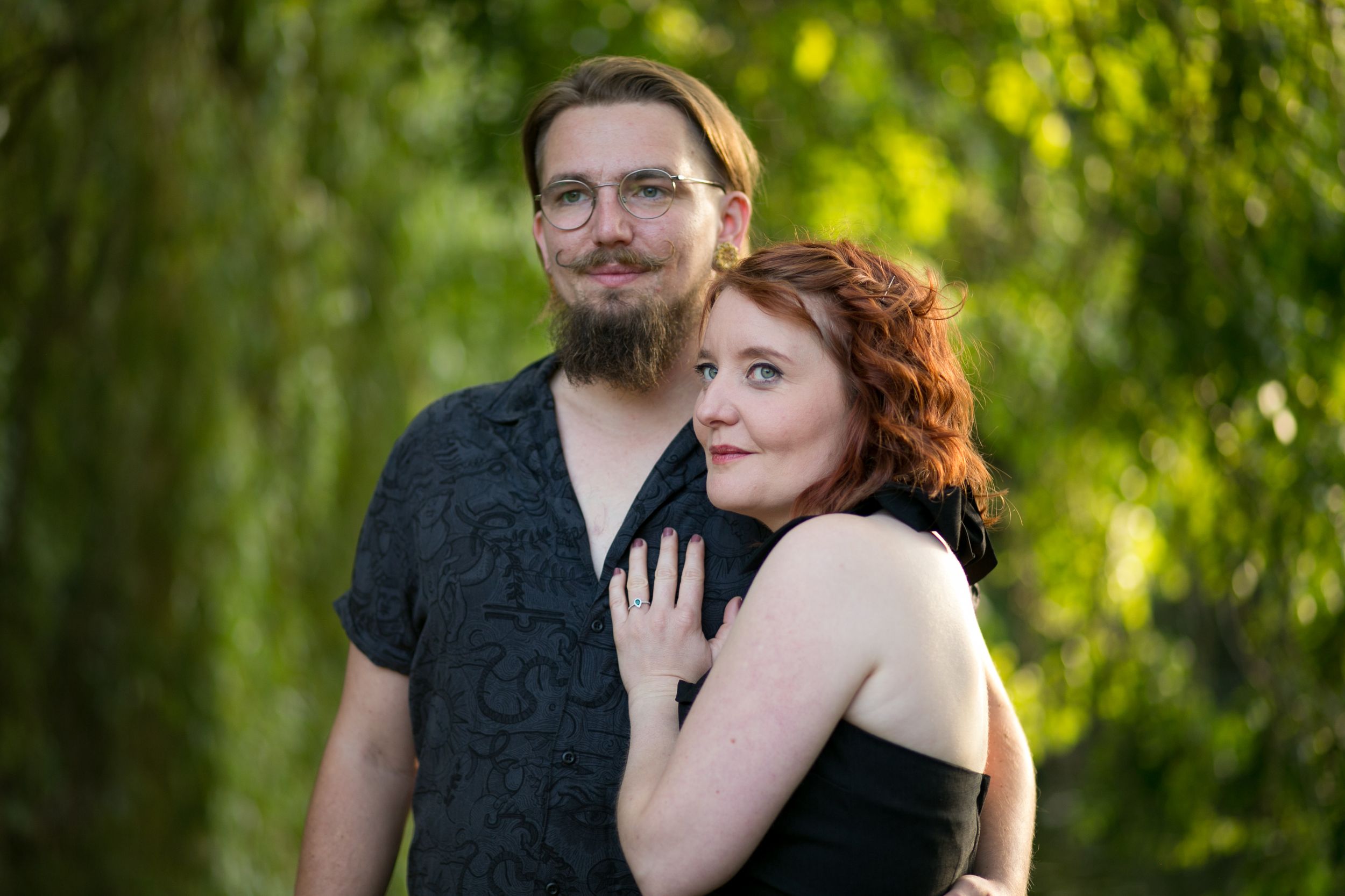 engaged couple from engagement photography shoot