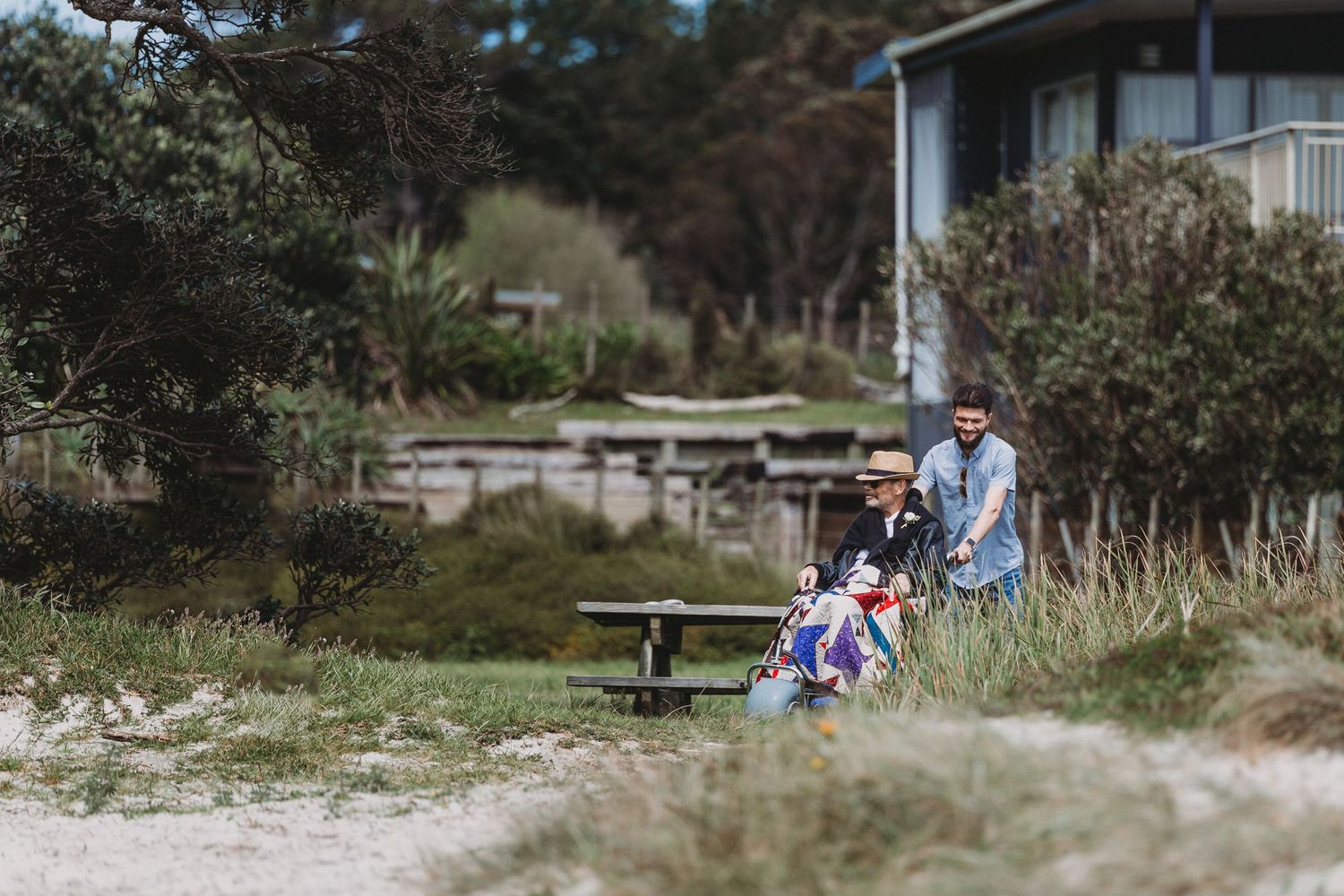 Whangapoua beach wedding in Coromandel by wedding photographer Jenna James