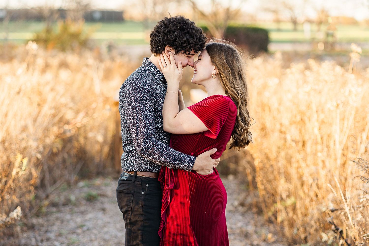 Engagement Session in Racine Wisconsin for young engaged couple married in Lannon Wisconsin. Milwaukee Photographer.
