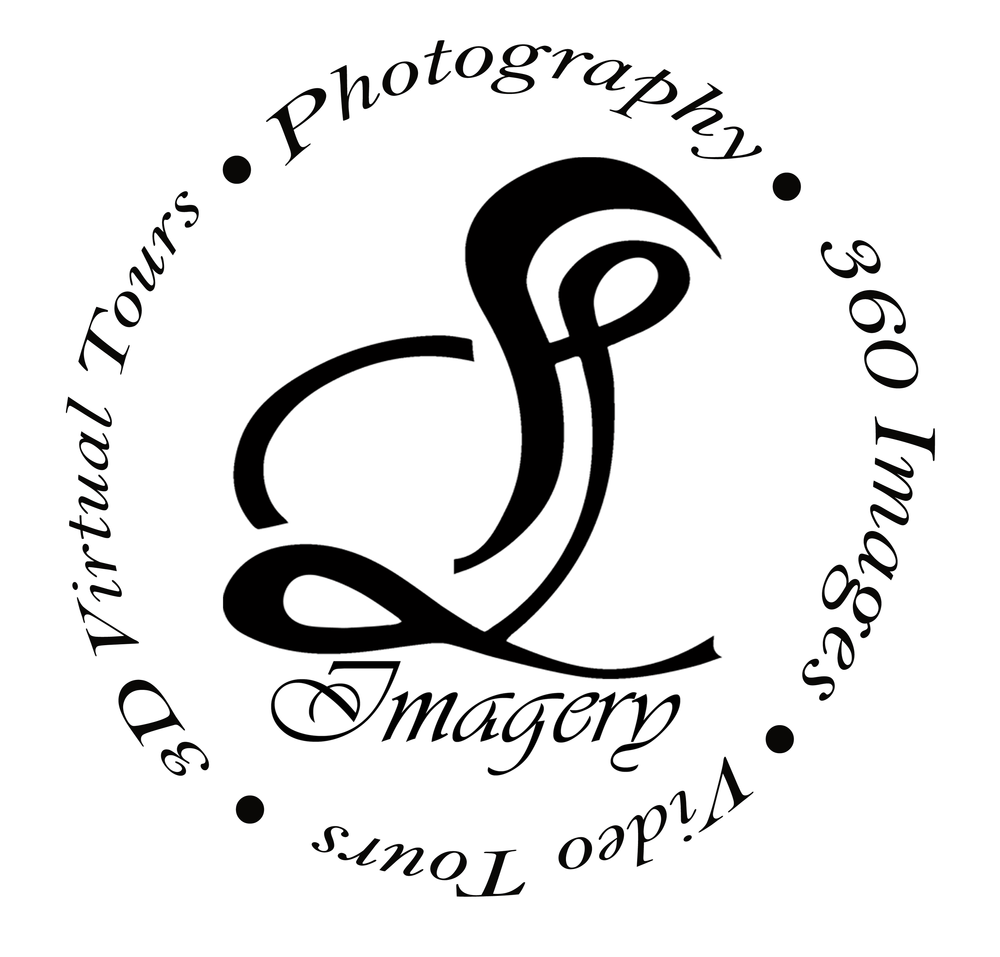Circular photography business logo with stylized bird design and text around the perimeter.