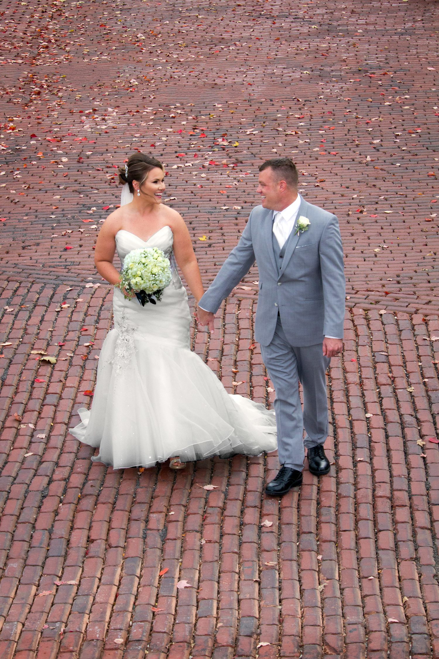 Love on brick road