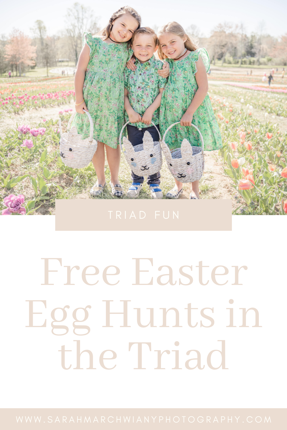 2023 Free Easter Egg Hunts in the Triad Sarah Marchwiany Photography