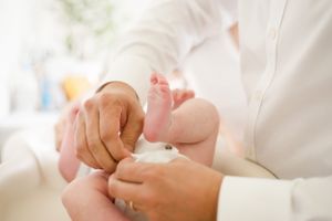baby feet, newborn toes