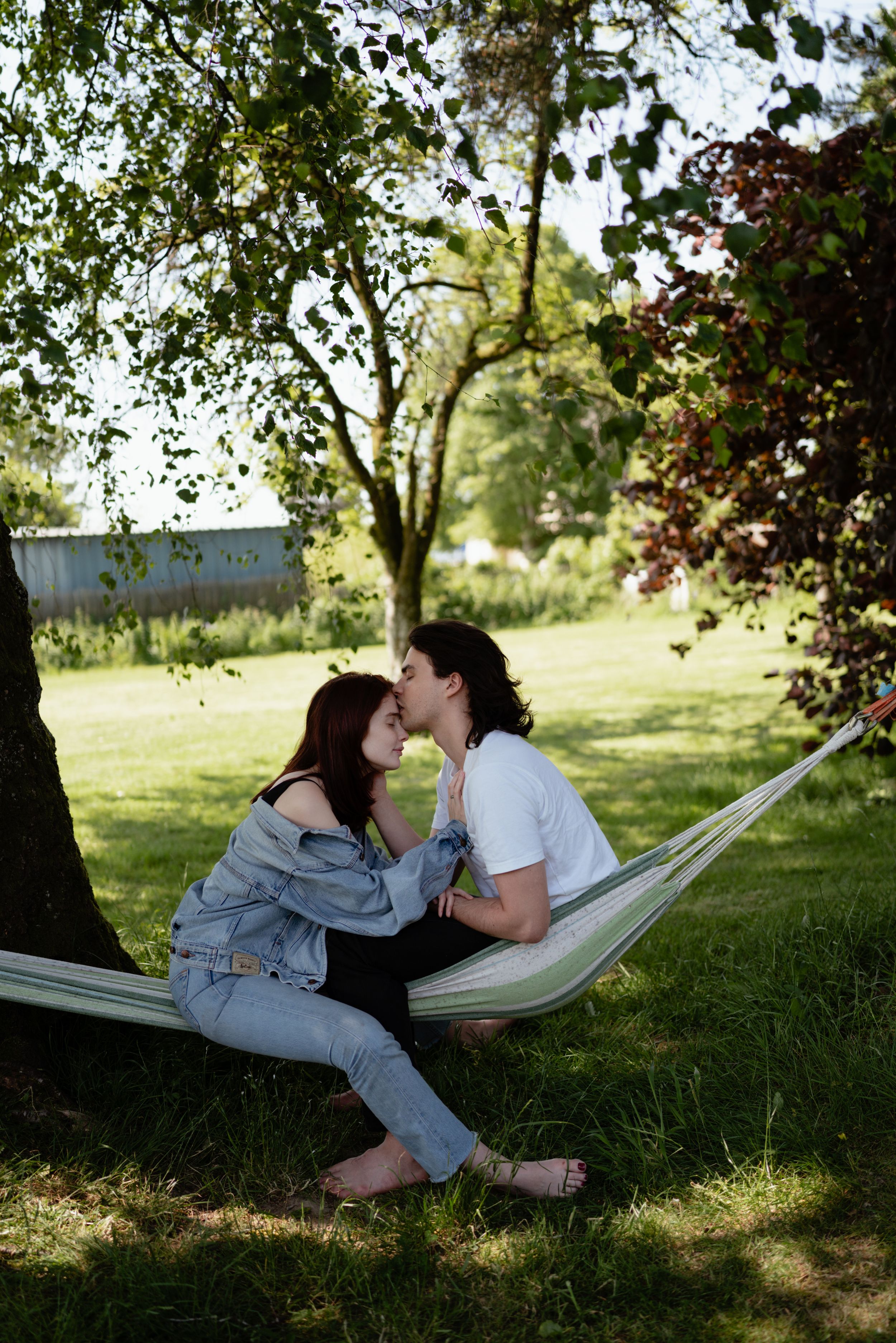 Séance couple intimiste en exterieur