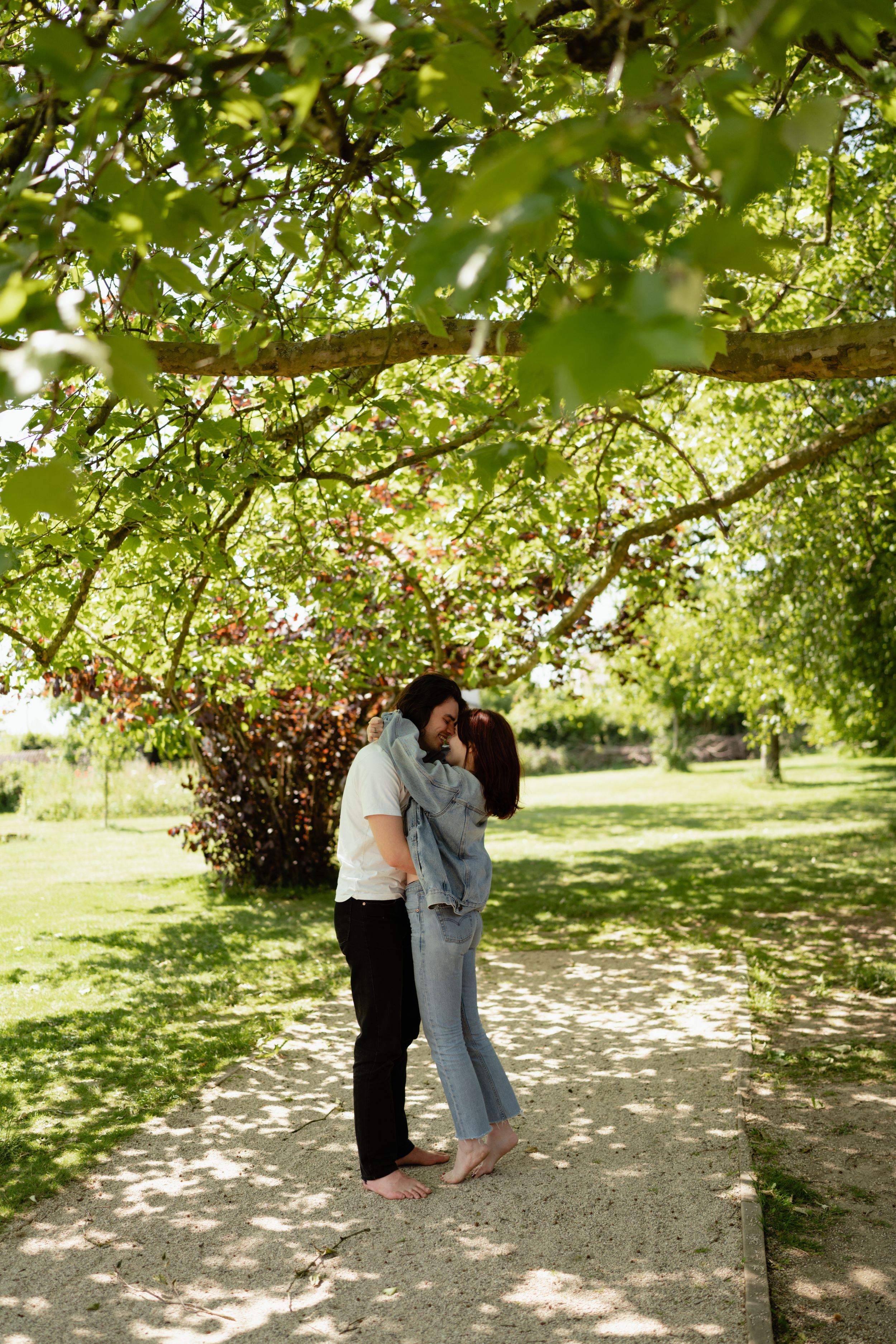 Séance couple intimiste en exterieur
