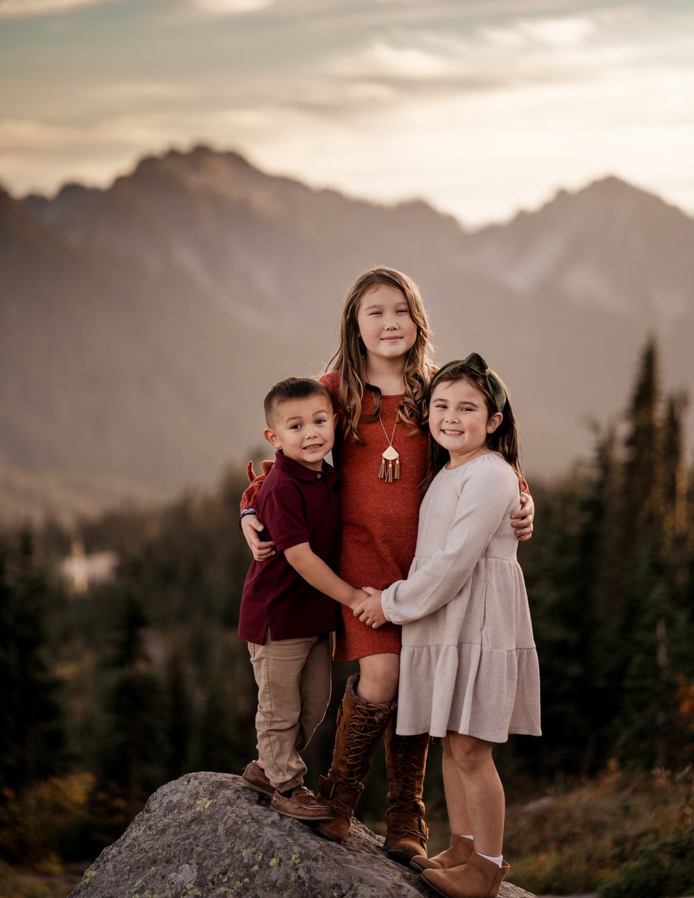 Rainier family photo session