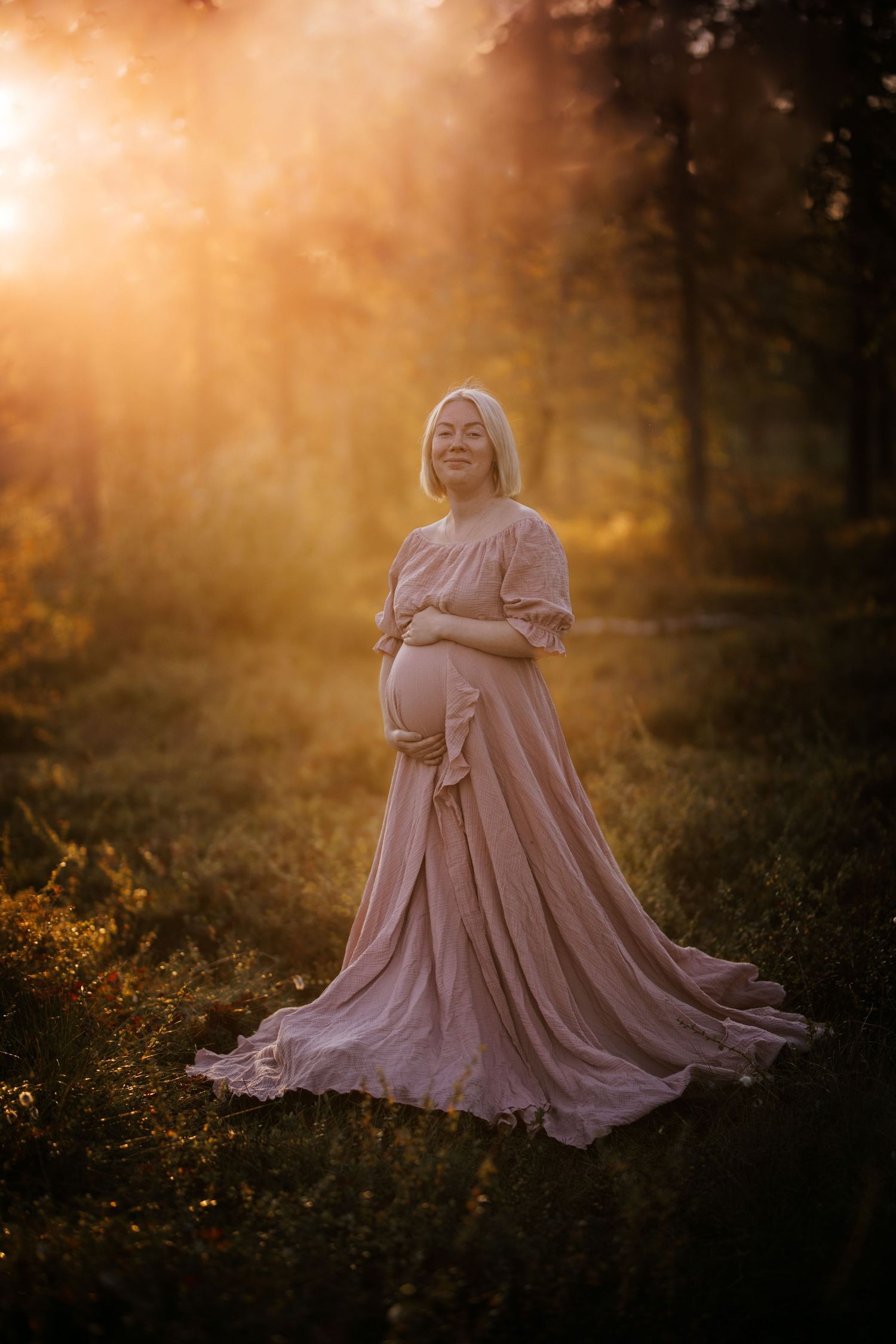 Gravidfotografering Gällivare Fotograf Norrbotten