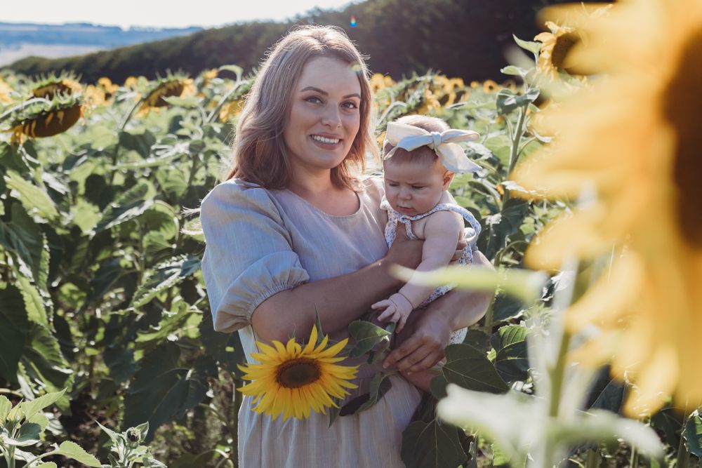 Sunflower portraits