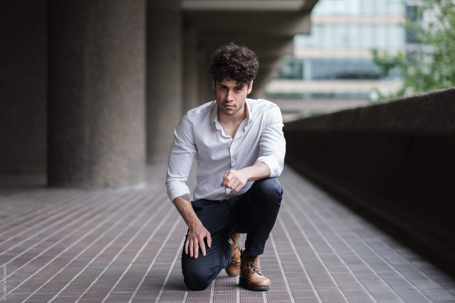 Portrait photography at The Barbican London