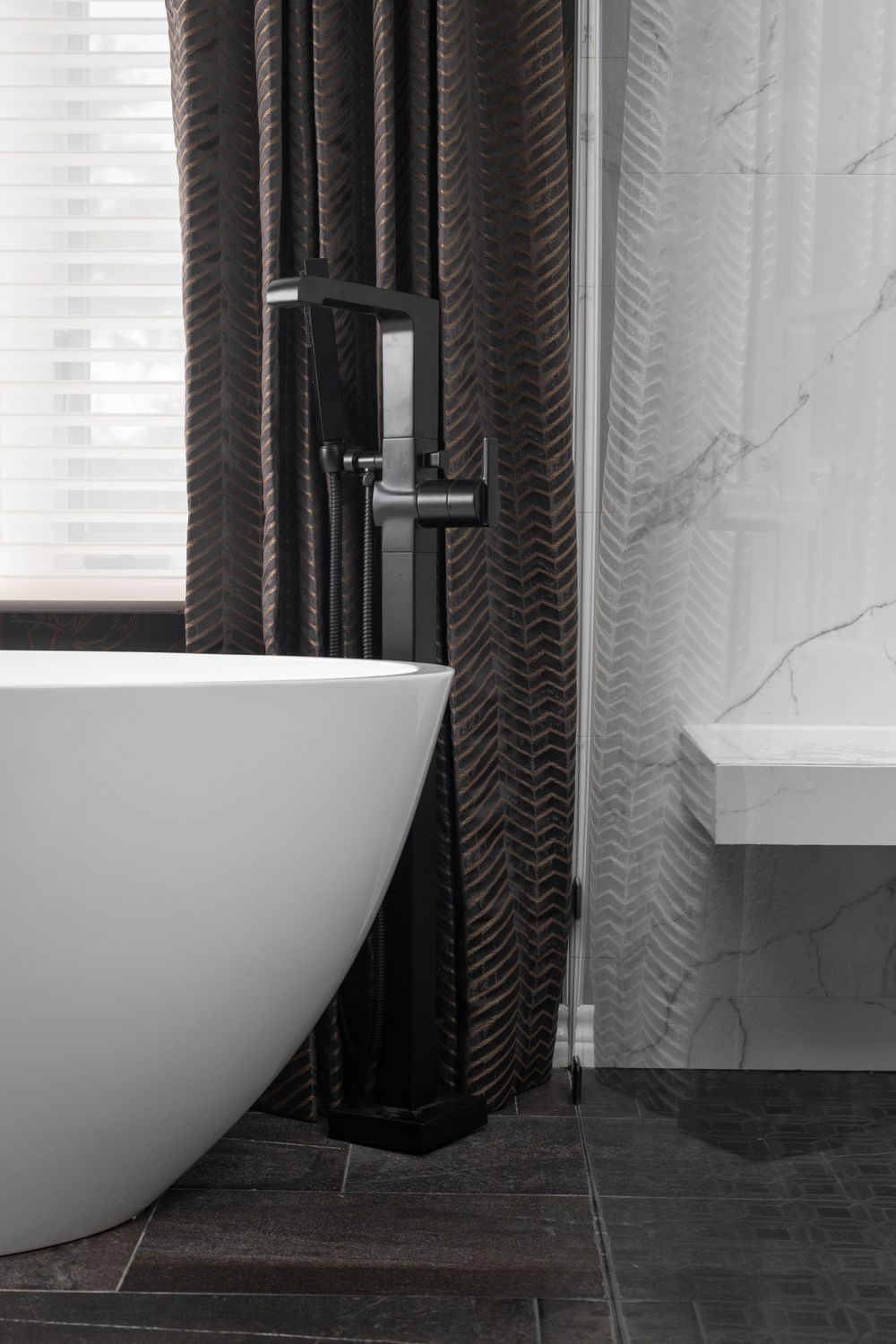 Bathroom Remodel Architectural Photography - Tub Detail