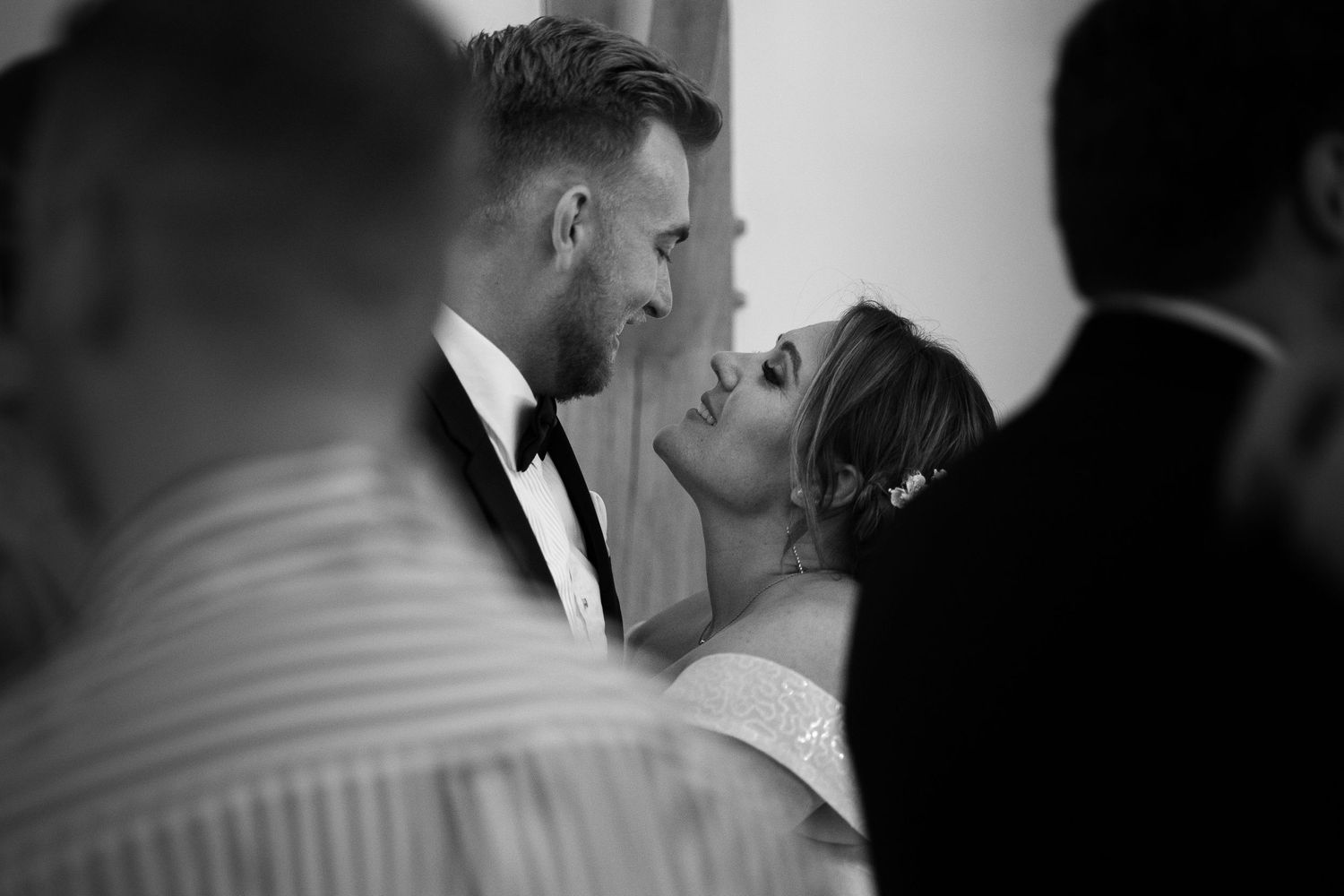 Bride and groom first dance
