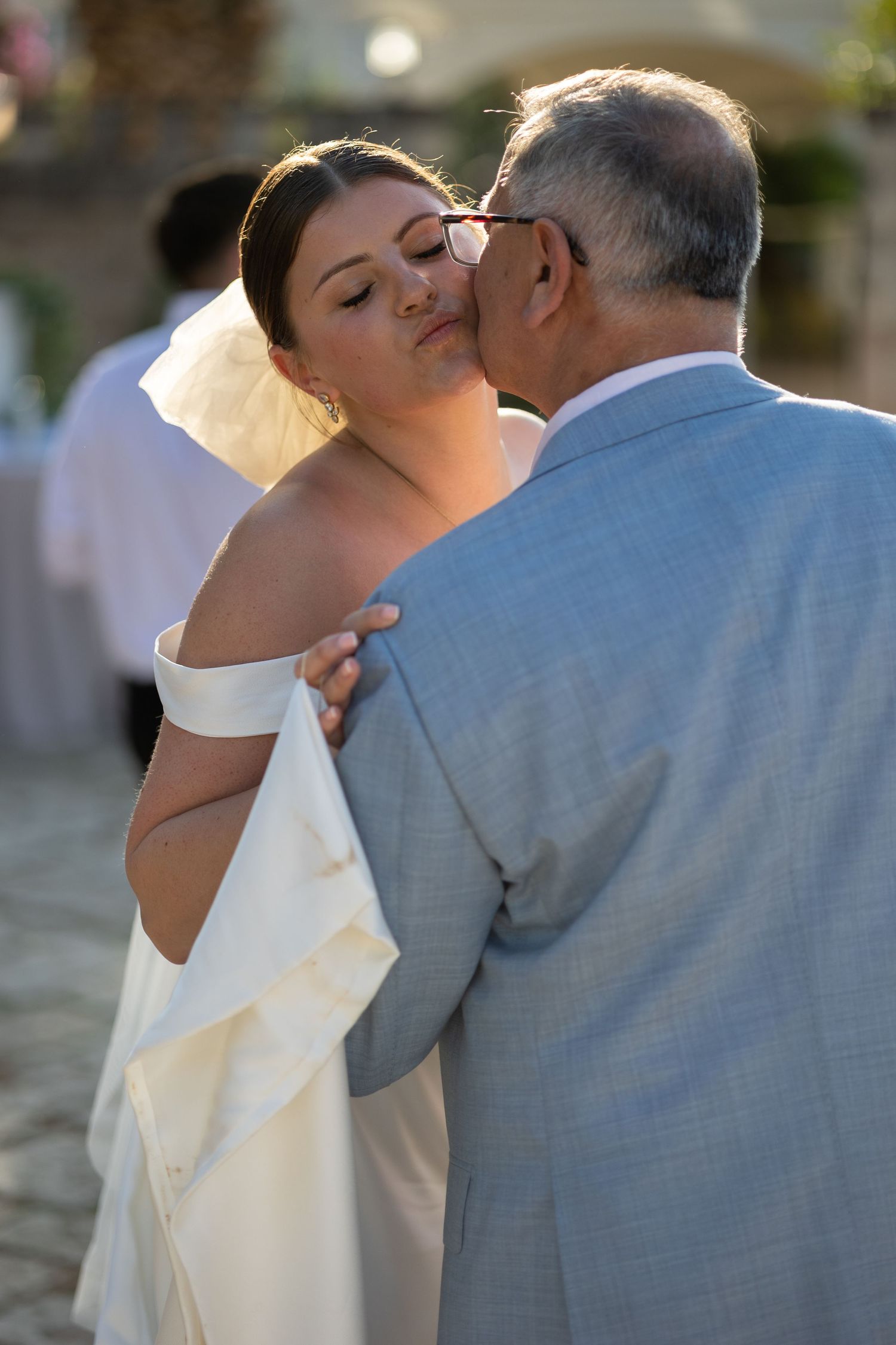 Bride with father of the bride