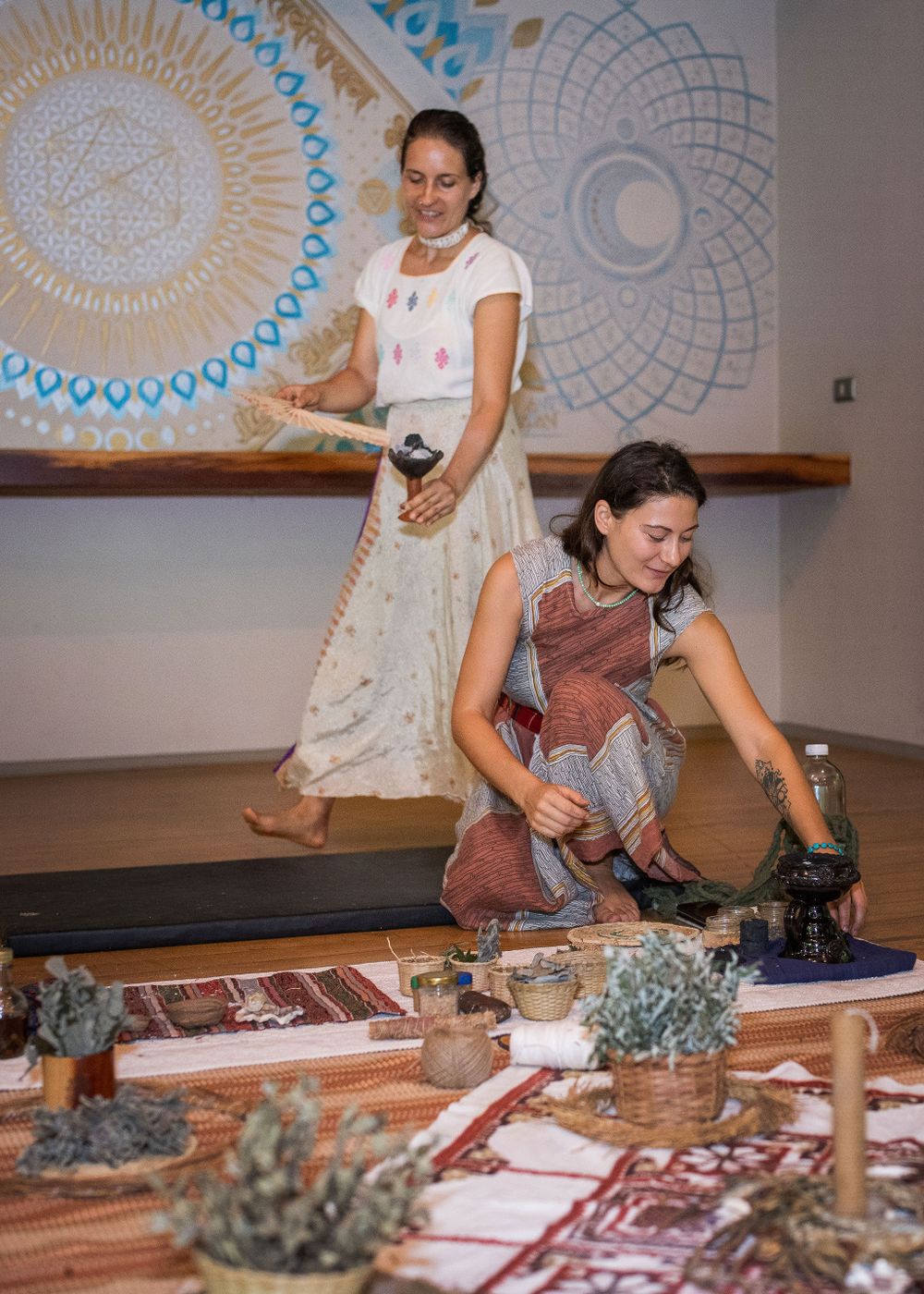 Genuine interactions among women at Costa Rica retreat