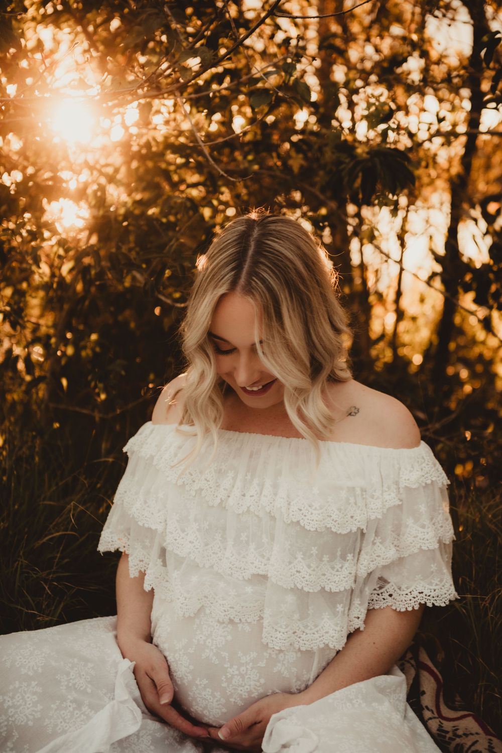 Family Maternity golden hour beach session photography client wardrobe couples photo session photographer mid north coast old bar cundletown