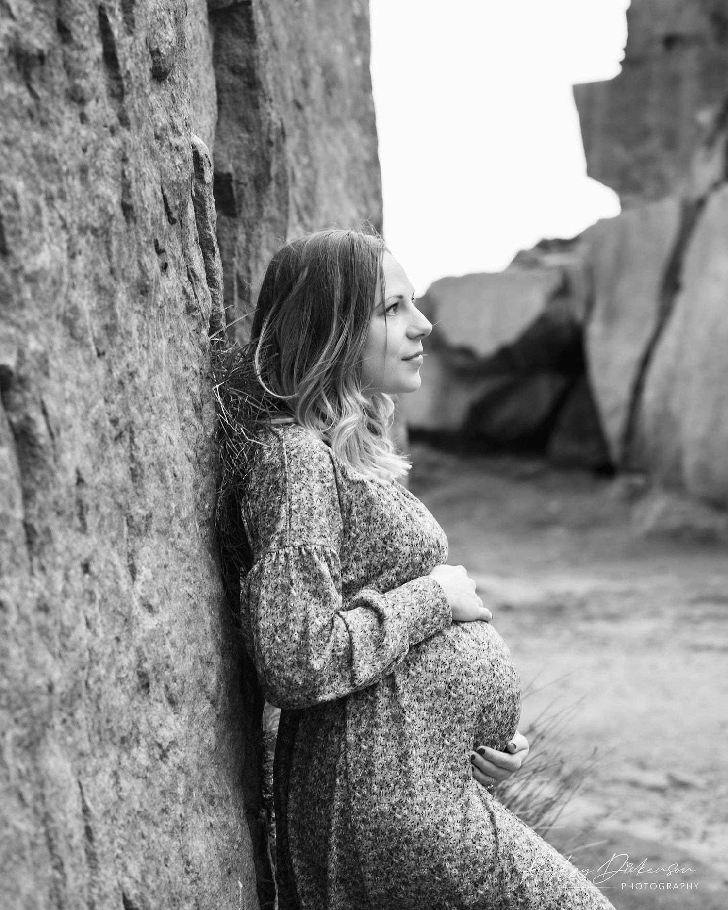 Hayley Dickenson Photography Studio - maternity photo taken of bump