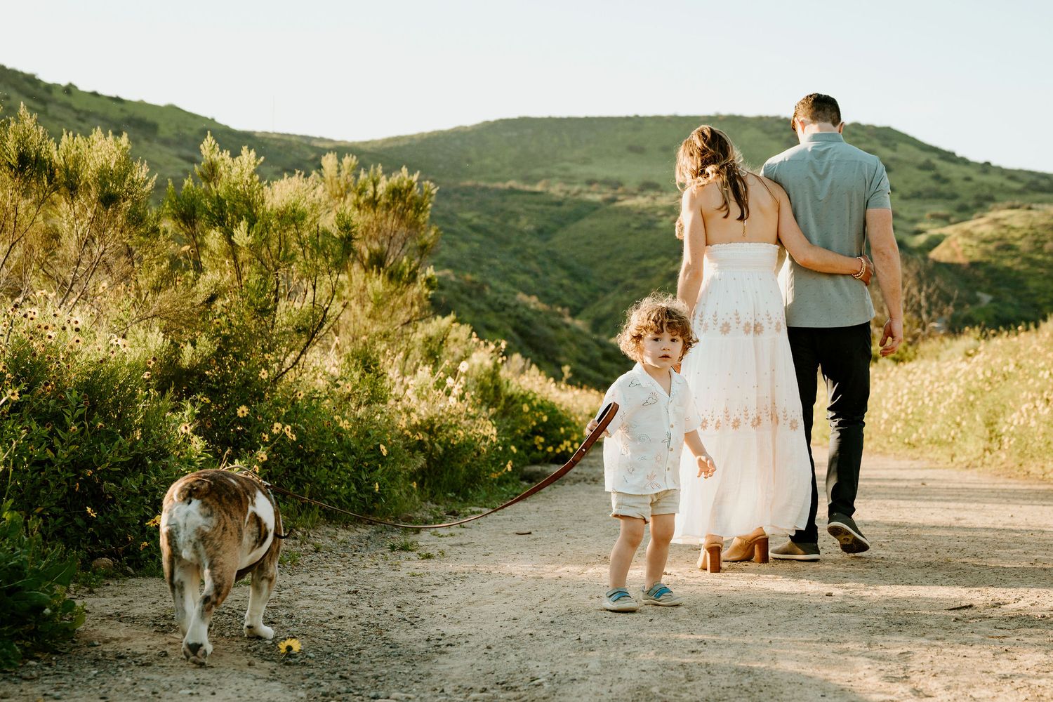 Mission Trails Family and Pet Photography Session, San Diego, California