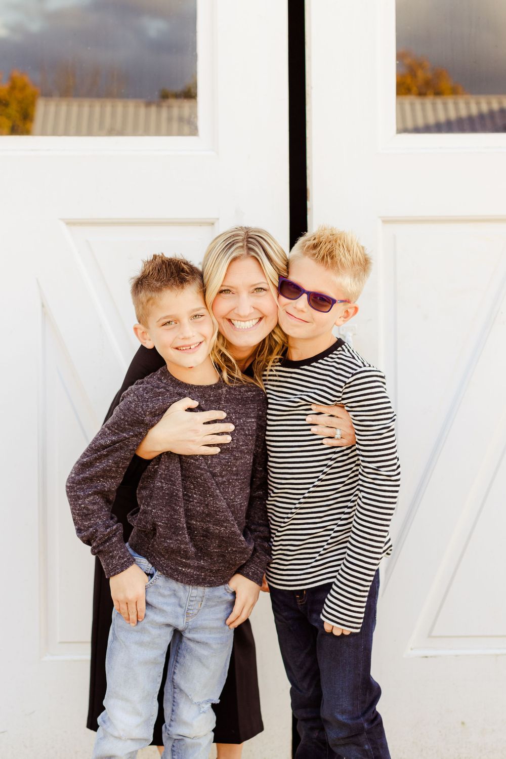 family photo, mom and me, sons, Edward ryerson