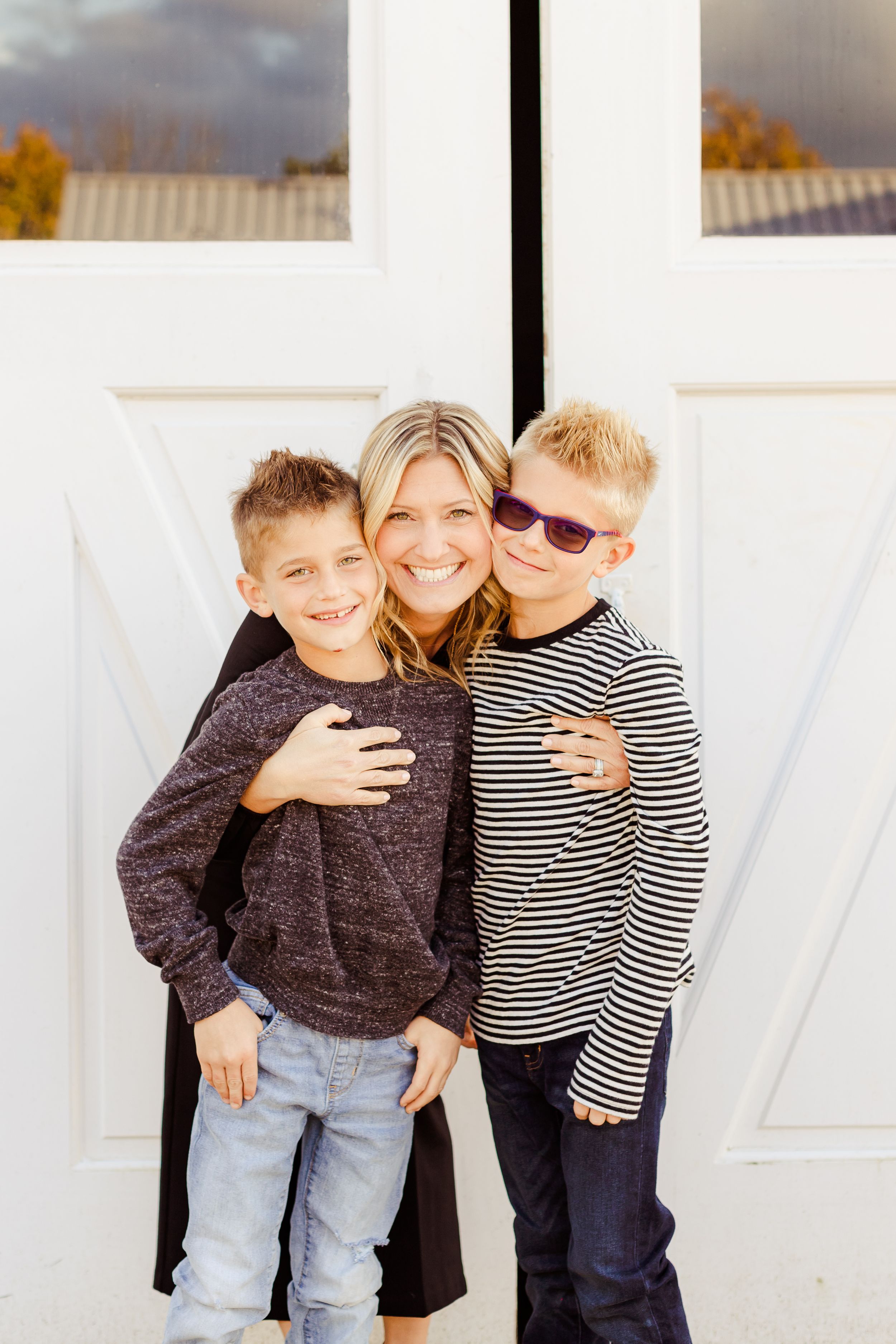 family photo, mom and me, sons, Edward ryerson