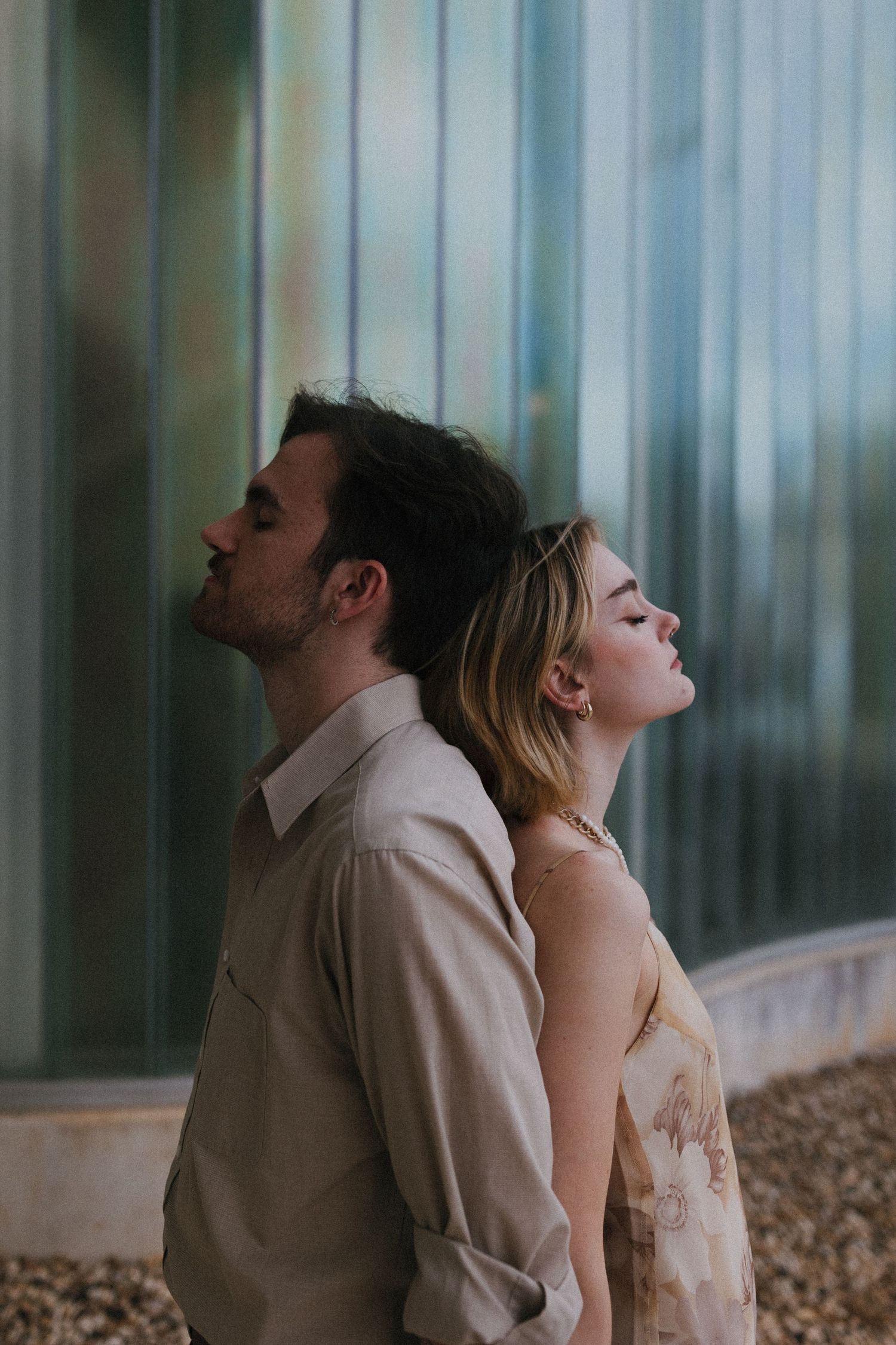 Lifestyle couples portrait in Joplin, Missouri with movement-focused posing and intimate storytelling.