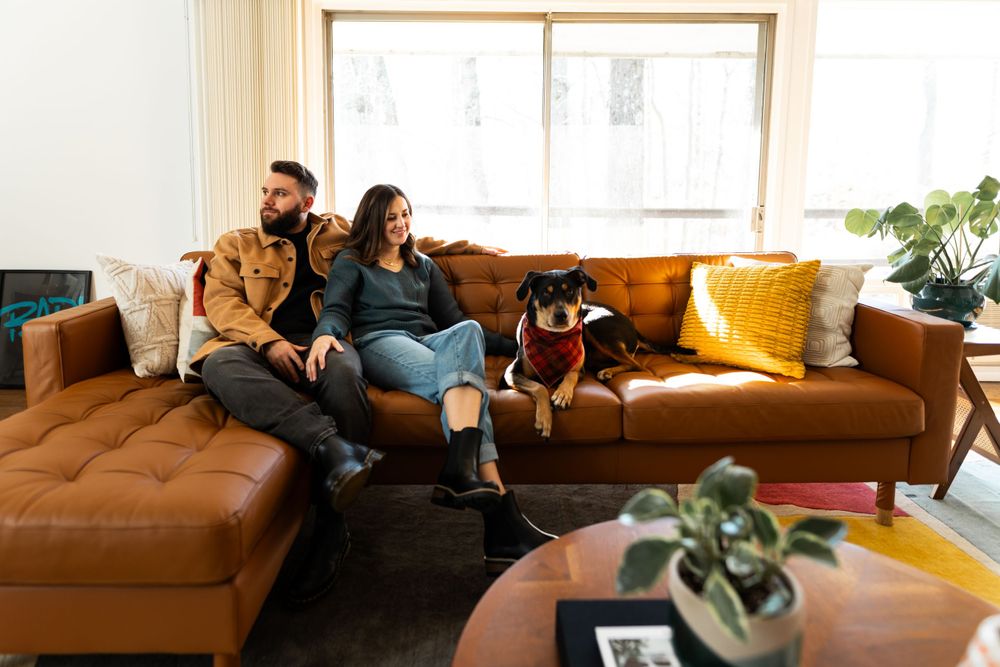 in-home engagement session