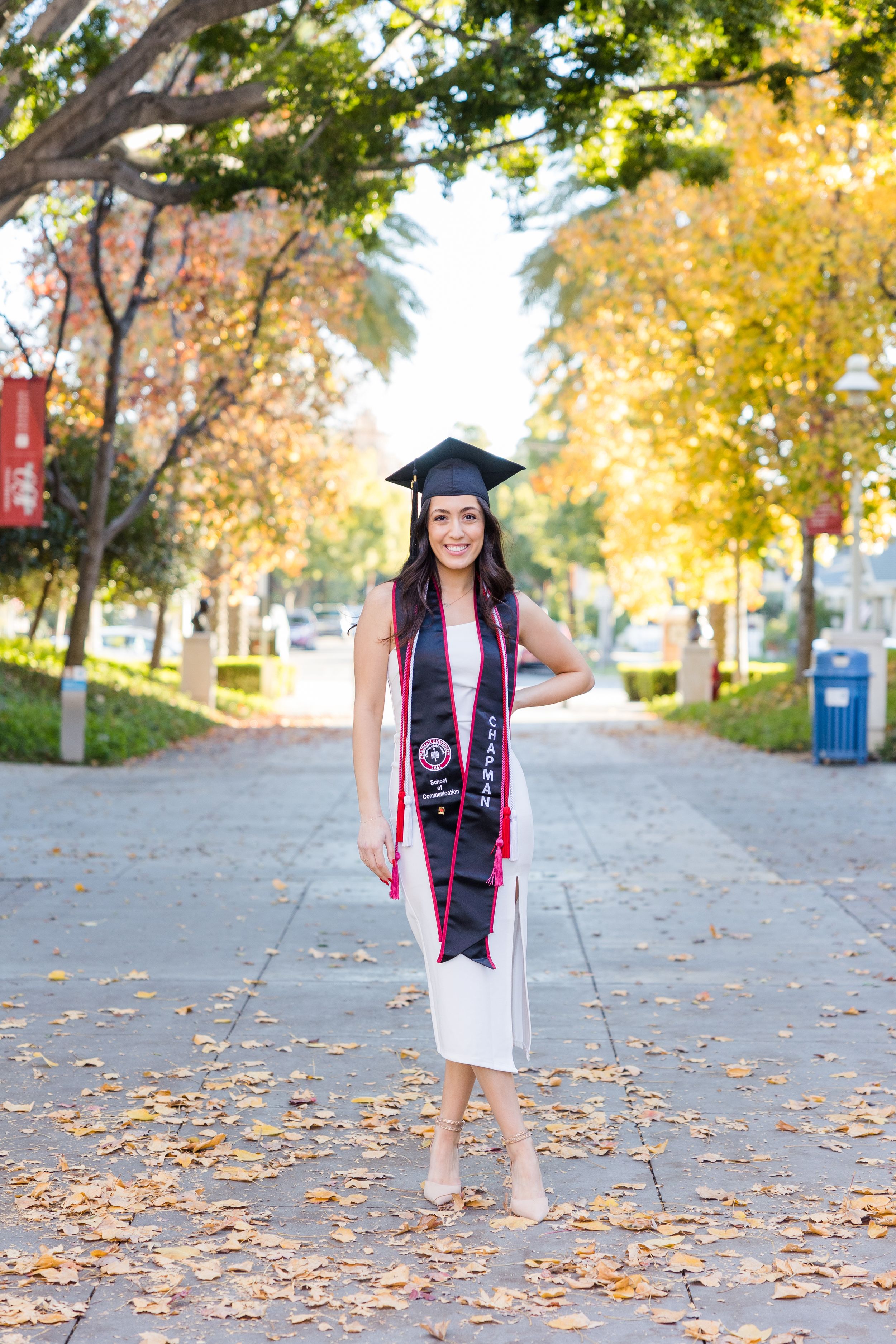 College graduate senior session at Chapman University