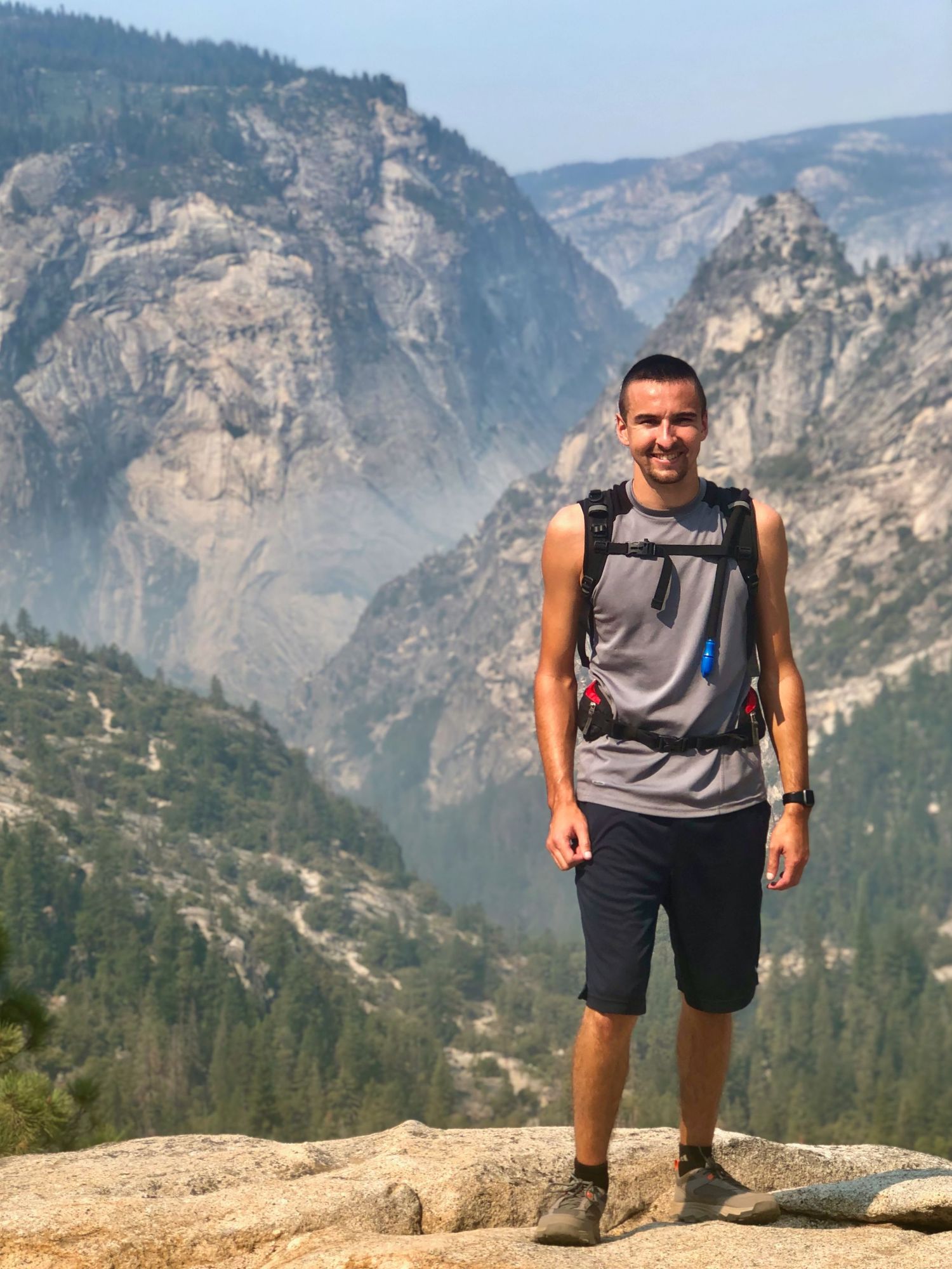Photographer on a hiking adventure, showcasing a passion for exploration and the outdoors. A snapshot that reflects the
