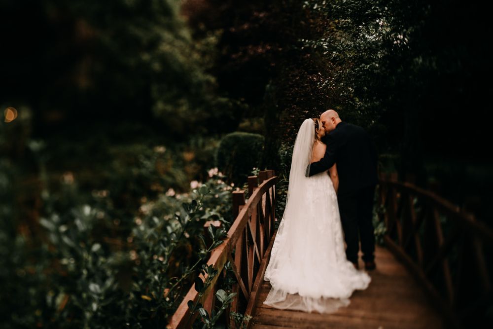 Wedding Veil shot by Rose and Rainbow Photography