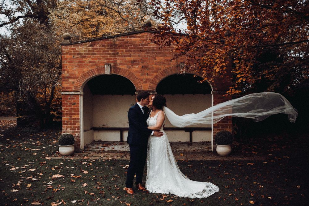 Wedding Veil shot by Rose and Rainbow Photography
