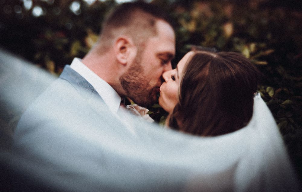 Wedding Veil shot by Rose and Rainbow Photography