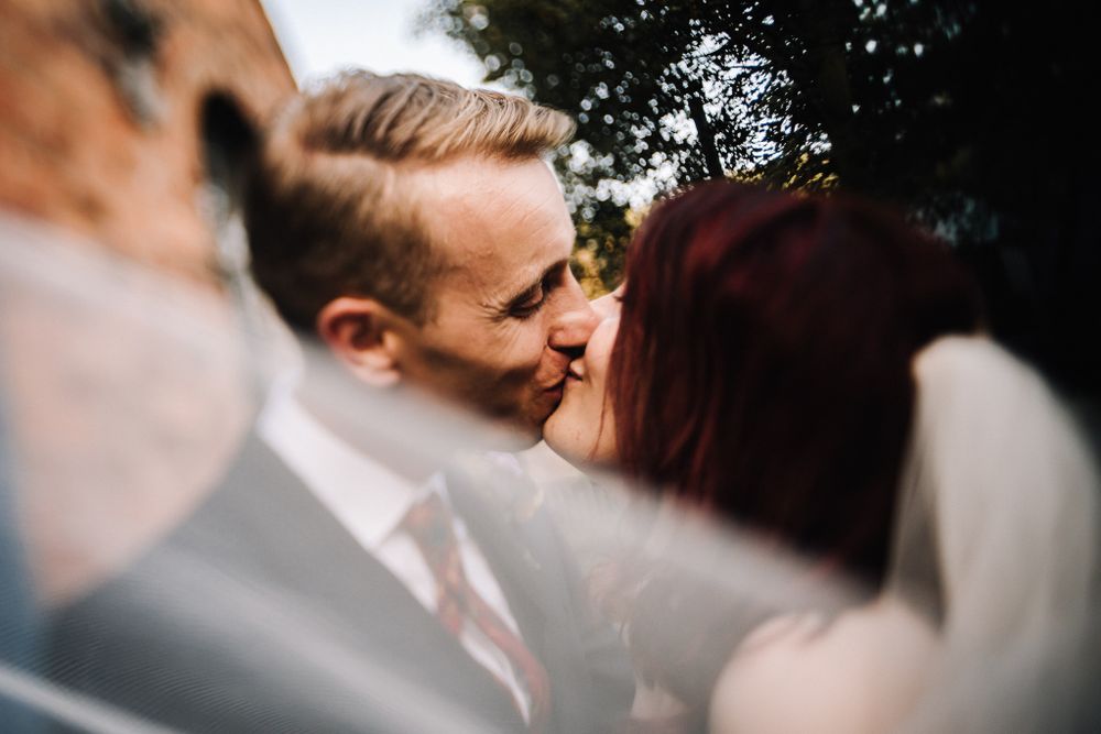 Wedding Veil shot by Rose and Rainbow Photography