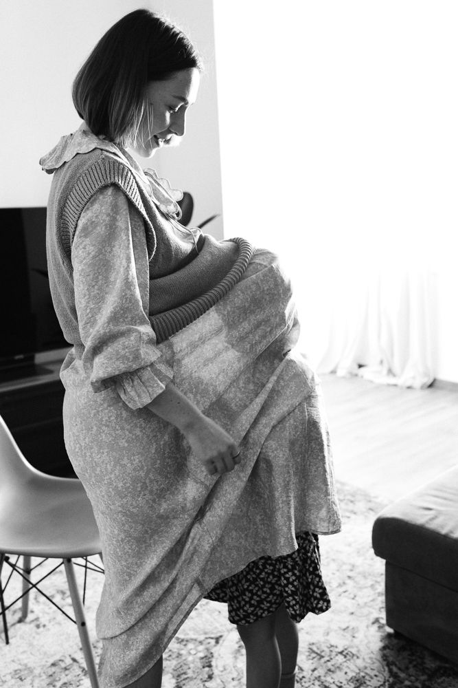 At-home newborn session Zurich - homestay Fotoshooting Thalwil Horgen
