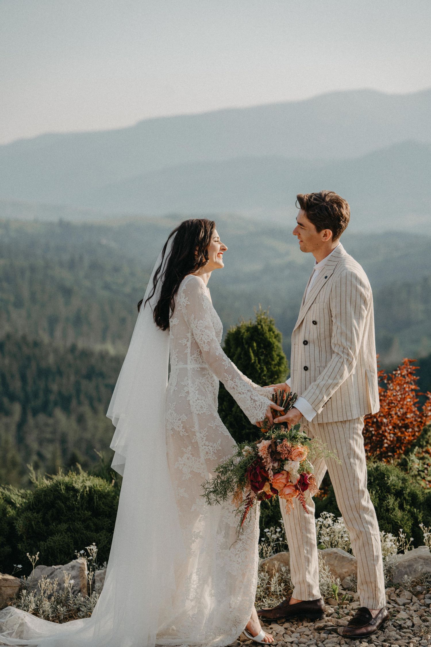 Small Intimate Mountain Wedding Celebration Italy Wedding Gallery