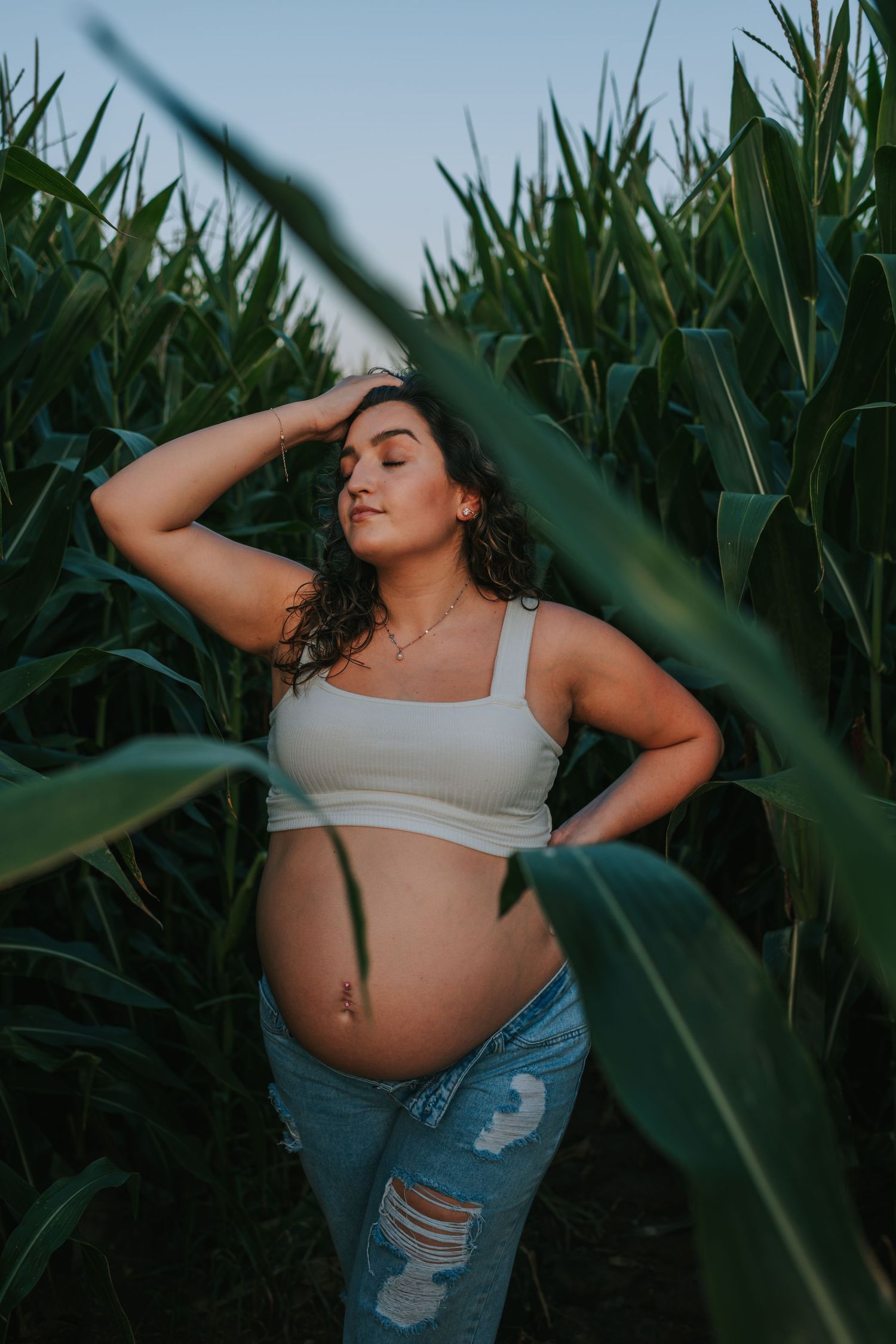 Maternity and Newborn Photoshoot - Brandywine Valley Photographer - PA, DE, MD, NJ