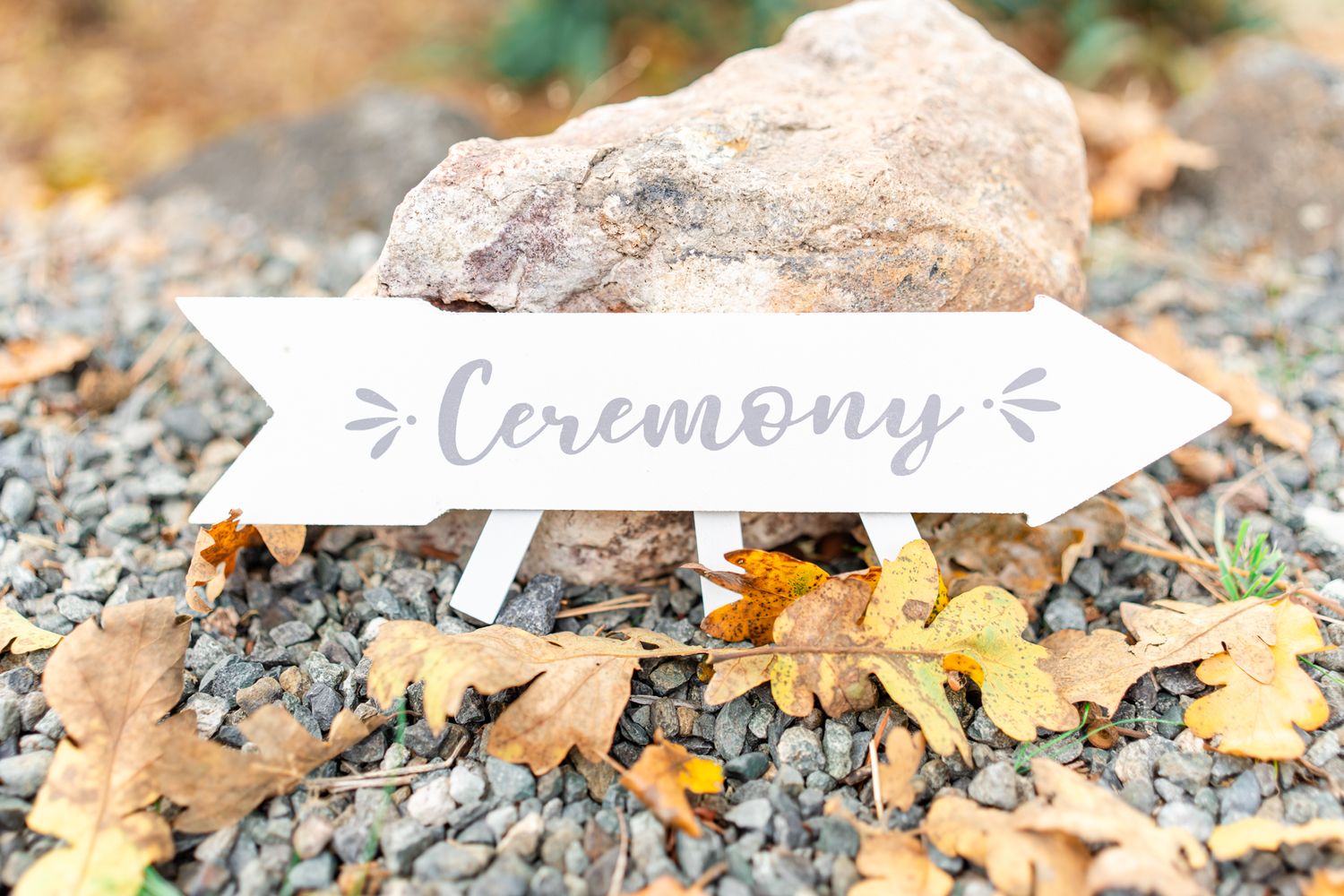 ceremony sign