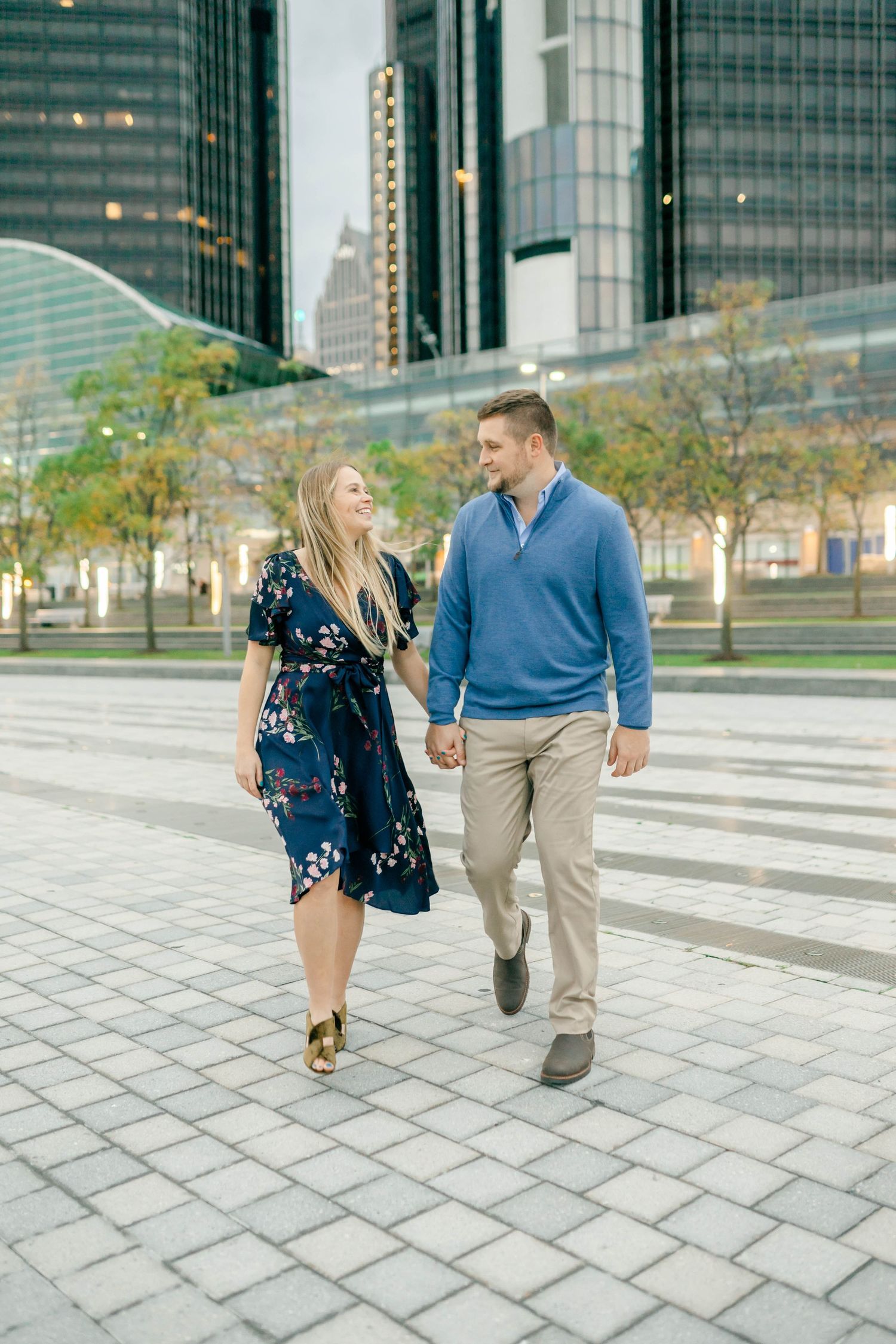 Engagement Photos Downtown Detroit
