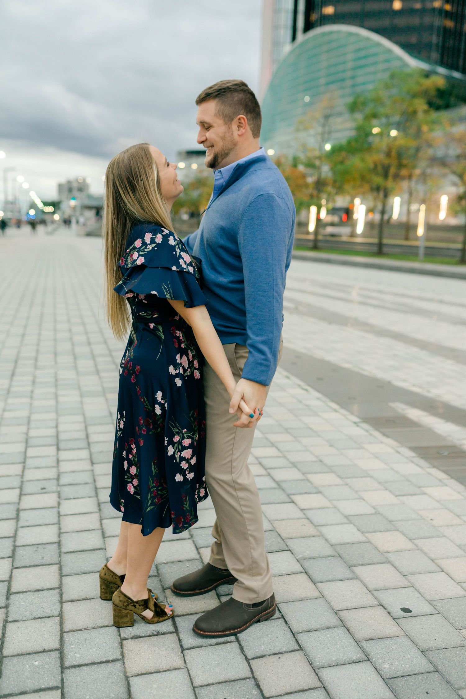 Engagement Photos Downtown Detroit