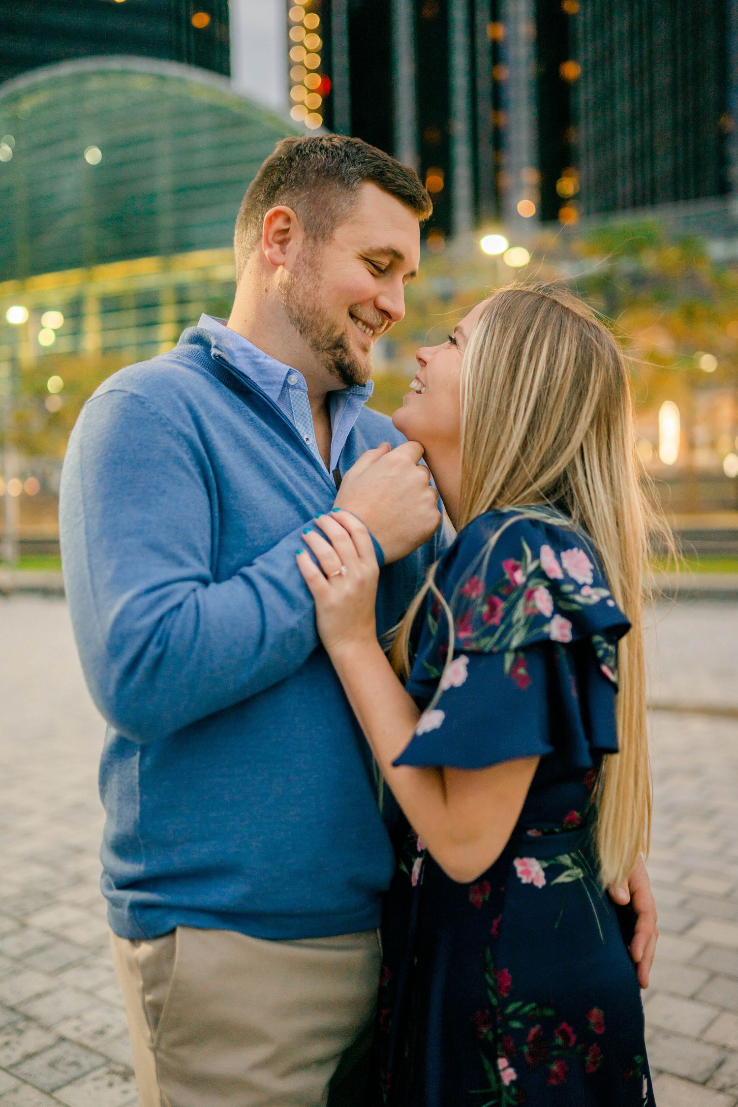 Engagement Photos Downtown Detroit