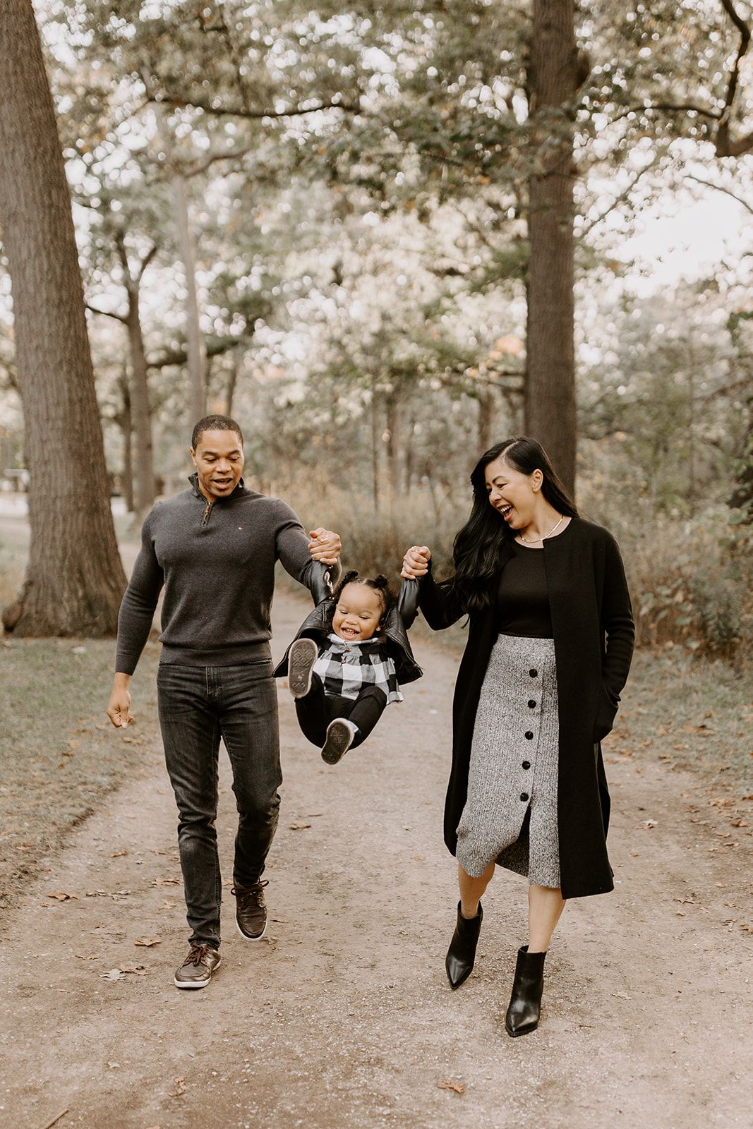 high park family photography session toronto candid fall autumn