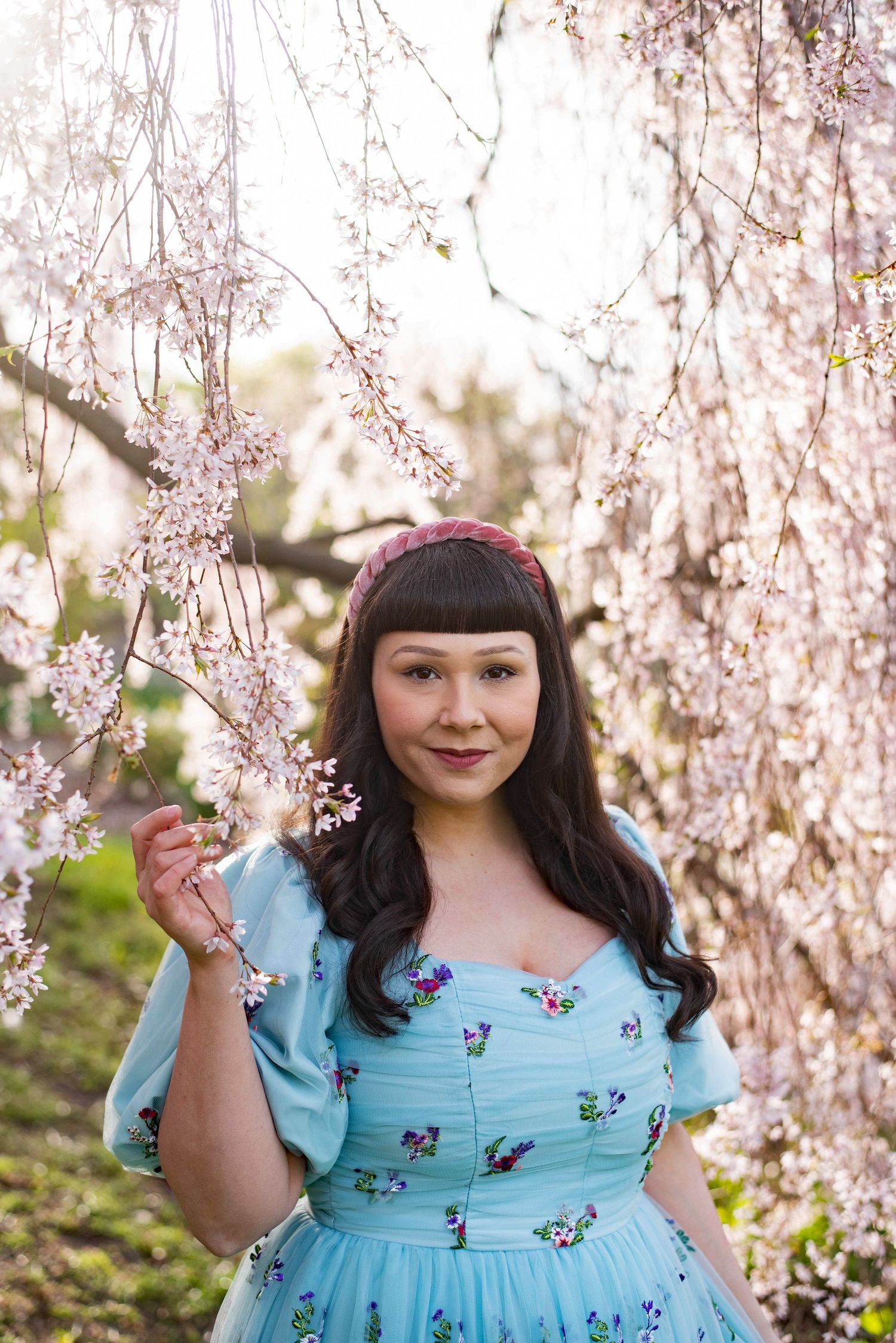 Spring goddess session creative photography portrait