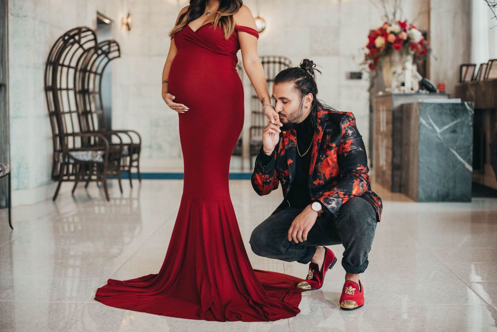 high fashion maternity session, washington dc